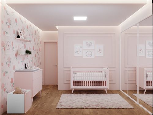 Quarto de Bebê Tulipas Viena