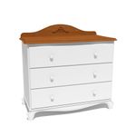 Comoda-Nobile-Branco-Provencal-e-Madeira-3-Gavetas-6
