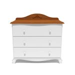 Comoda-Nobile-Branco-Provencal-e-Madeira-3-Gavetas-7