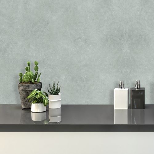 Papel de Parede Cimento Queimado Cinza