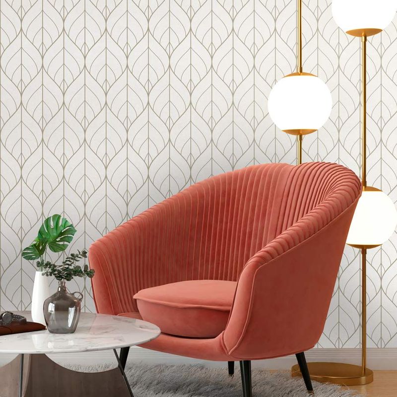 Papel-de-Parede-Folhas-Classic-Bege-1