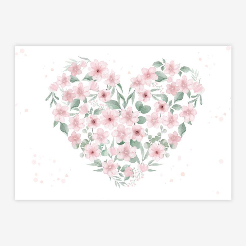 Quadro-Infantil-Jardim-Coracao-Rosa-1