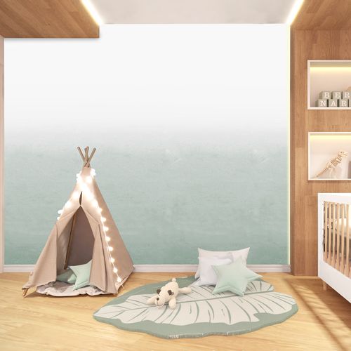 Papel de Parede Infantil Degradê Verde