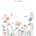 Papel-de-Parede-Floral-Moderno-Azul---Mural-2