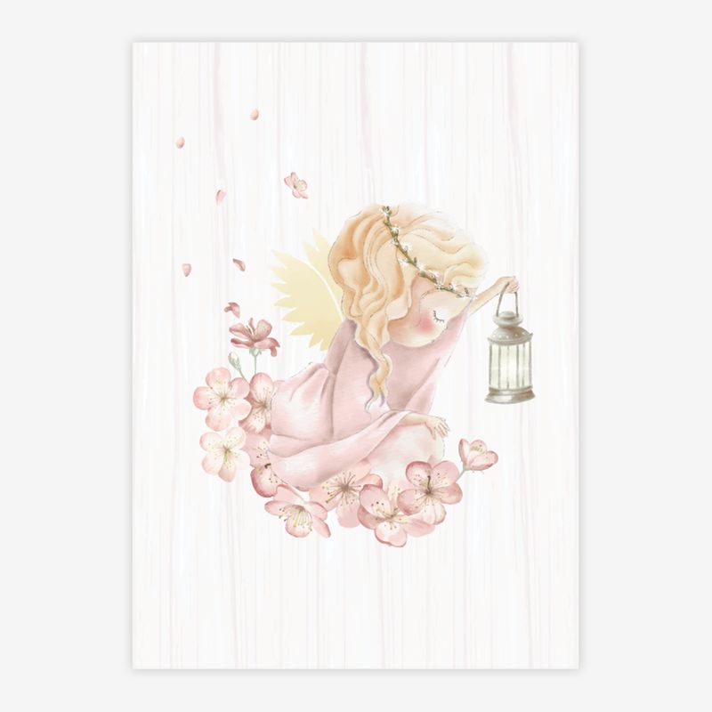 Quadro-Infantil-Anjinha-com-Luminaria-Rosa-1
