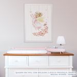 Quadro-Infantil-Anjinha-com-Estrela-Rosa-2