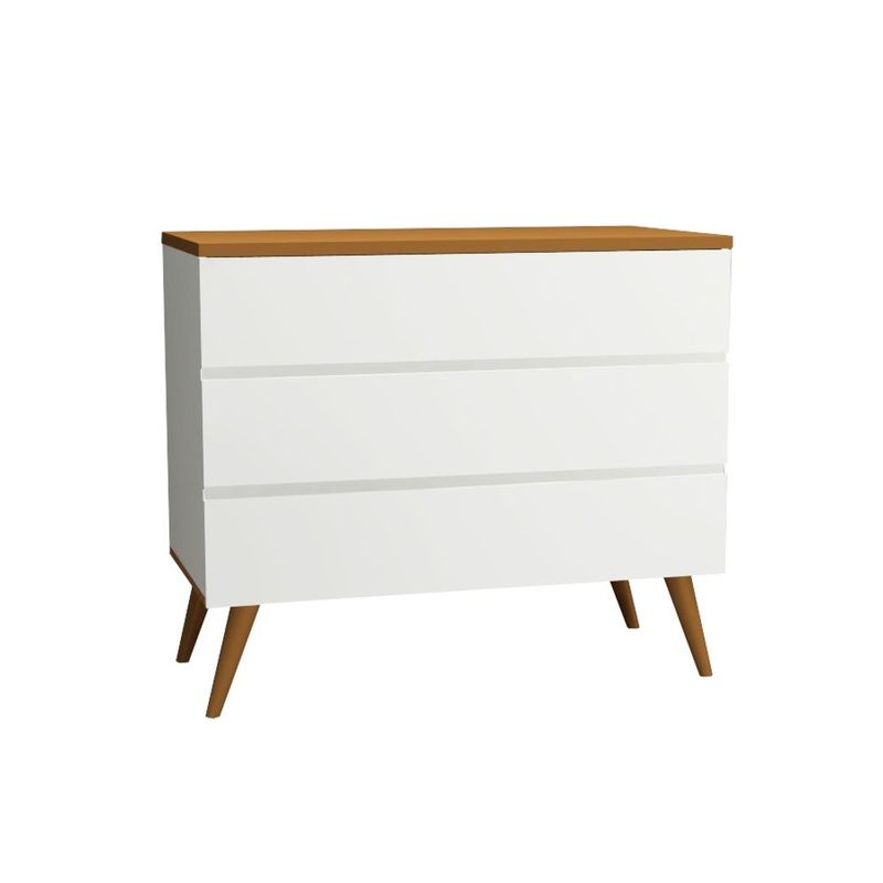 Comoda-de-Bebe-Viena-Branco-com-Pe-e-Tampo-Mel-3