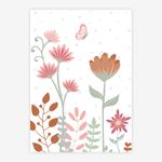 Quadro-Infantil-Floral-Borboleta-Tons-Terrosos-1
