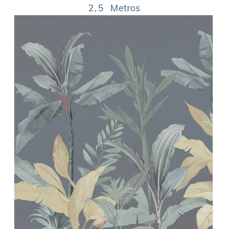 Papel-de-Parede-Folhas-Tropical-Azul-Polo---Mural-2