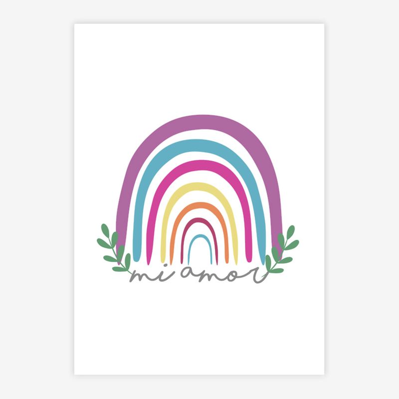 Quadro-Infantil-Arco-Iris-Mi-Amor-Color-1