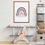 Quadro-Infantil-Arco-Iris-Mi-Amor-Color-2