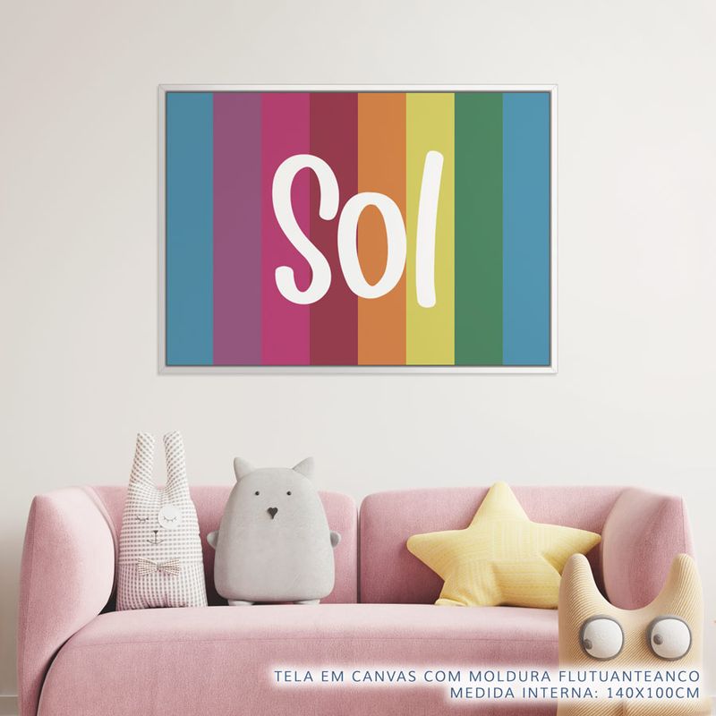 Quadro-Infantil-Faixas-Coloridas-com-Nome-Color-2