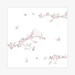 Quadro-Infantil-Jardim-Galho-a-Esquerda-Rosa---Quadrado-1