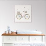 Quadro-Infantil-Jardim-Bicicleta-Rosa-2
