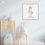 Quadro-Infantil-Jardim-Menina-Rosa-2