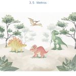 Papel-de-Parede-Dinossauro-Aquarela---Mural-4