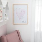 Quadro-Infantil-Aquarela-Coracao-Loved-Rosa-3