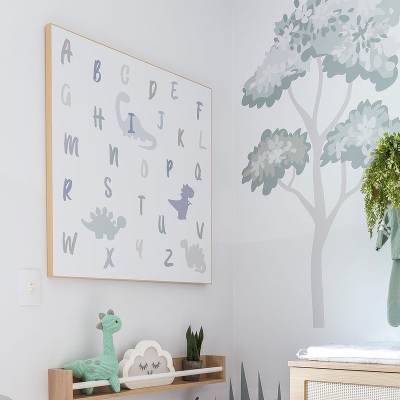 Quadro-Infantil-Dino-ABC-Cinza-3