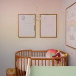 Quadro-Infantil-Elefante-Love-Yourself-Rosa-3