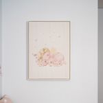 Quadro-Infantil-Anjinha-Dormindo-com-Nome-Rosa-3