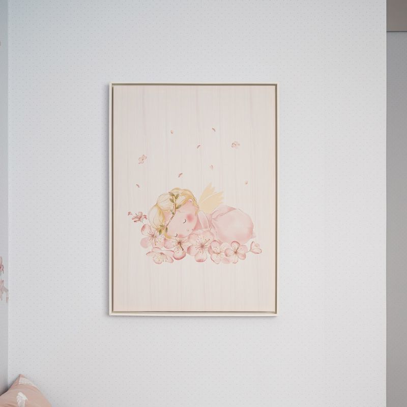 Quadro-Infantil-Anjinha-Dormindo-com-Nome-Rosa-3