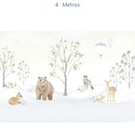 Papel-de-Parede-Bichos-na-Neve---Mural-5