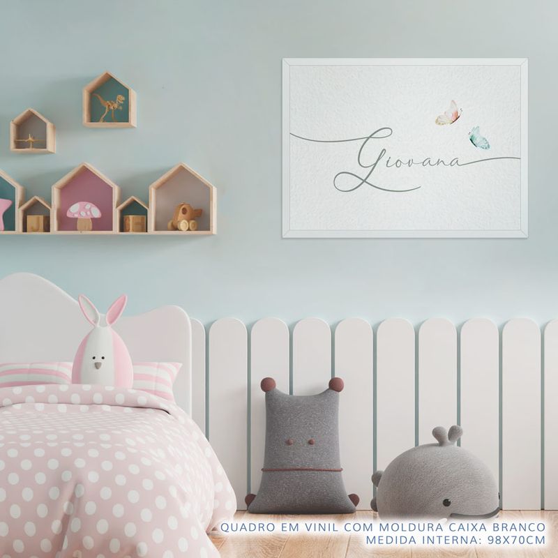 Quadro-Infantil-Nome-com-Borboleta-2