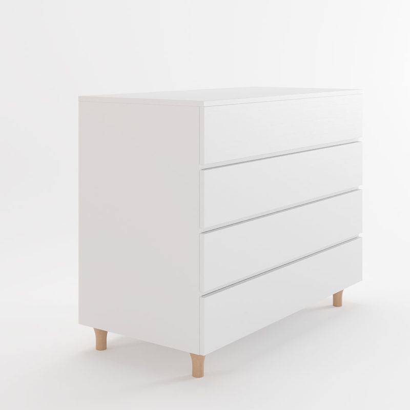 Comoda-de-Bebe-Haus-Nature-4-Gavetas-Branca-e-Carvalho-110-CM-5