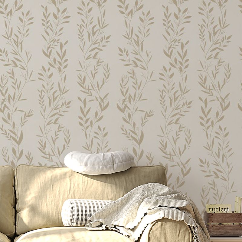 Papel-de-Parede-Folhagens-Bege-1