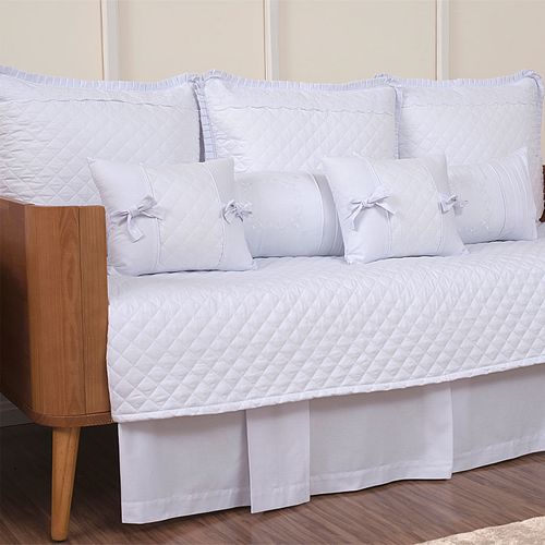 Kit Cama Classic Branco - 8 Peças