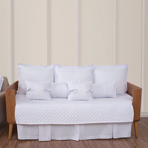 Kit Cama Classic Branco - 8 Peças