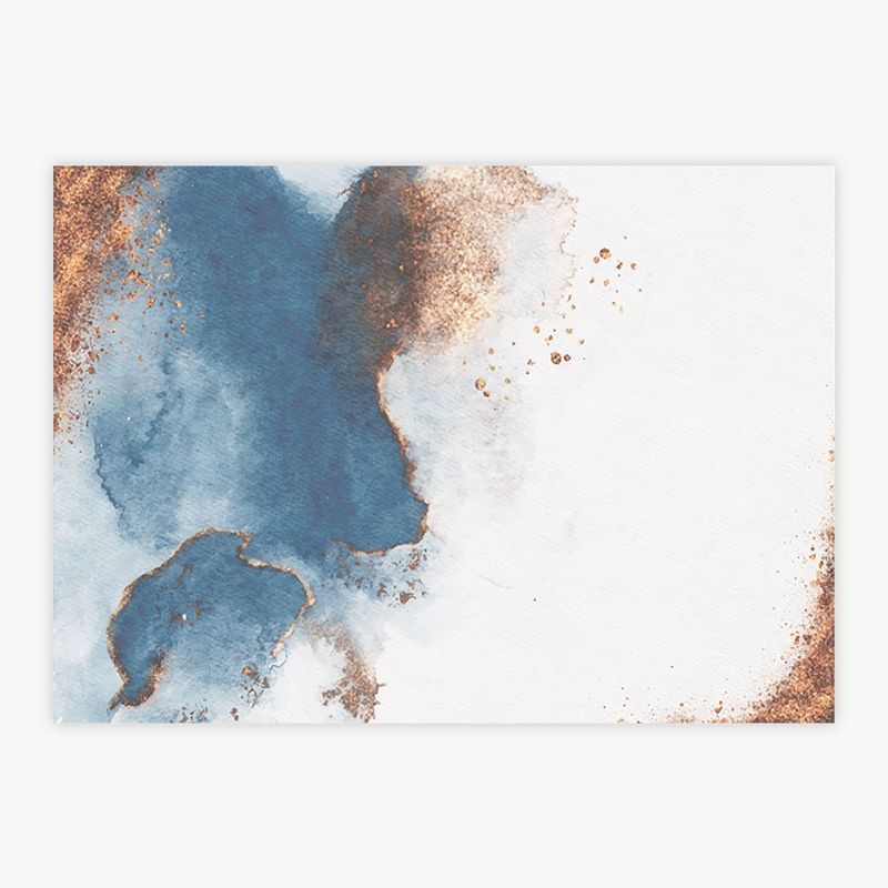 Quadro-Aquarela-Azul-e-Dourado-2