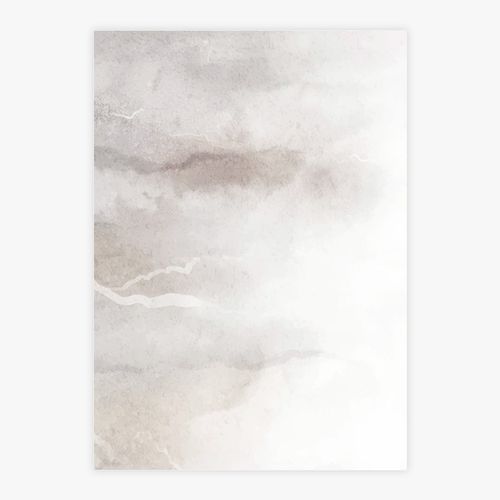 Quadro Aquarela Bege