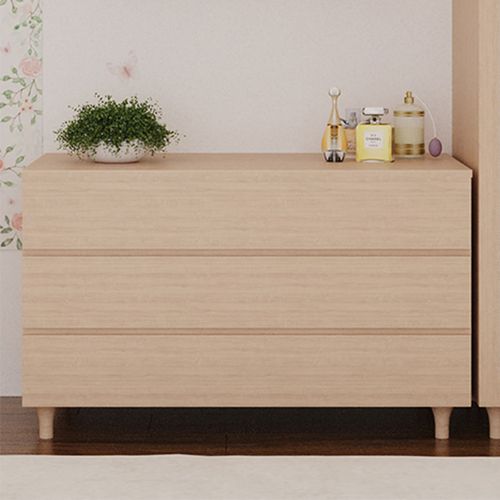 Cômoda Baixa Haus Nature Com 3 Gavetas - Carvalho