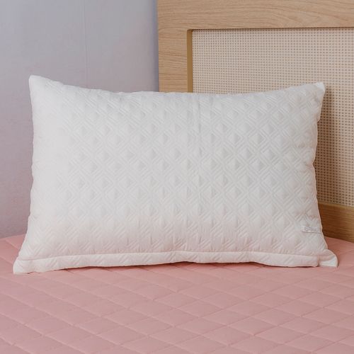 Capa de Almofada Losango Cru 60cm x 40cm