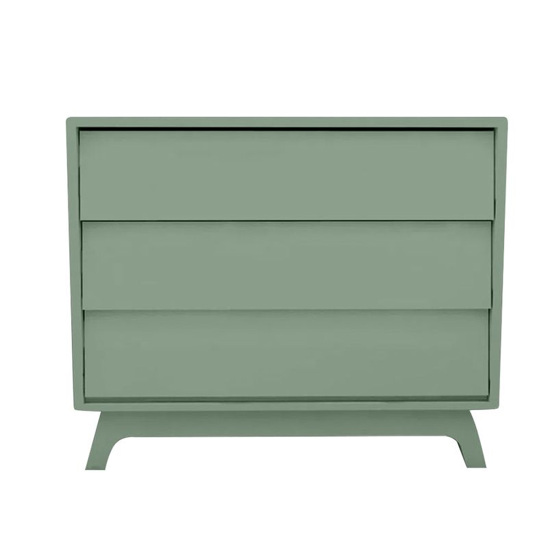 Comoda-de-Bebe-Raika-3-Gavetas-Verde-Jardim-2