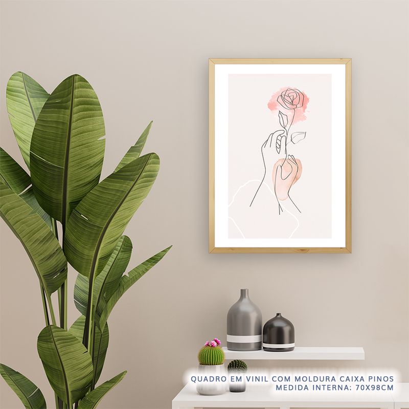 Quadro-Maos-com-Rosa-Minimalista-Aquarela-Rose-2