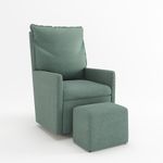 Poltrona-de-Amamentacao-Fit-com-Balanco-e-Puff-Sarja-Verde-3
