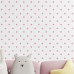 Papel-de-Parede-Poa-Rosa-Classico-3