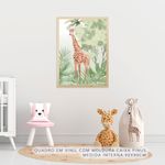 Quadro-Infantil-Safari-Girafa---Vertical-2
