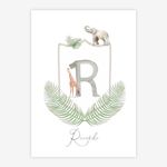 Quadro-Infantil-Safari-com-Inicial---Vertical-1