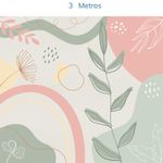 Papel-de-Parede-Infantil-Abstrato-Folhas-Tons-Terrosos---Mural-4