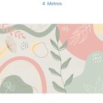 Papel-de-Parede-Infantil-Abstrato-Folhas-Tons-Terrosos---Mural-6