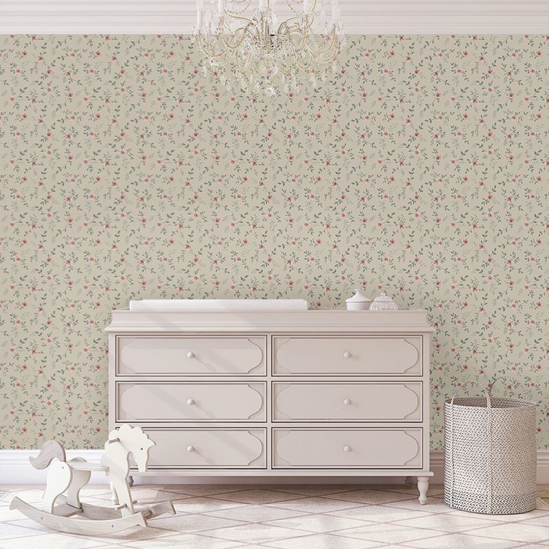 Papel-de-Parede-Infantil-Floral-Tereza-Rose-1