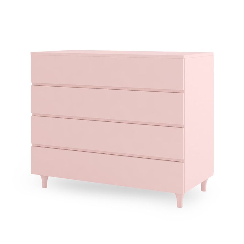 Comoda-de-Bebe-Haus-Nature-4-Gavetas-110Cm---Rosa-2