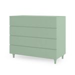 Comoda-de-Bebe-Haus-Nature-4-Gavetas-110Cm---Verde-Jardim-2