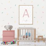 Quadro-Infantil-Com-Inicial-e-Confetes---Vertical-2