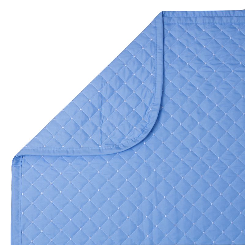 Colcha-Para-Berco-Quadradinho-Poa---Azul-Claro-3
