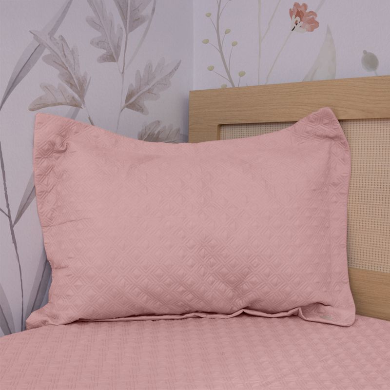 Kit-Colcha-Losango-2-Pecas---Rosa-Cha-2