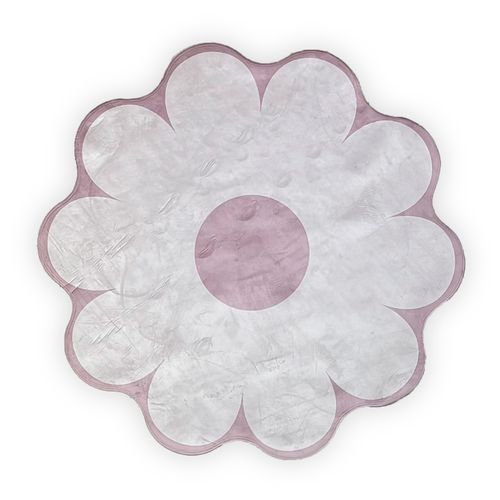 Tapete Infantil Flor Rosa Playmat